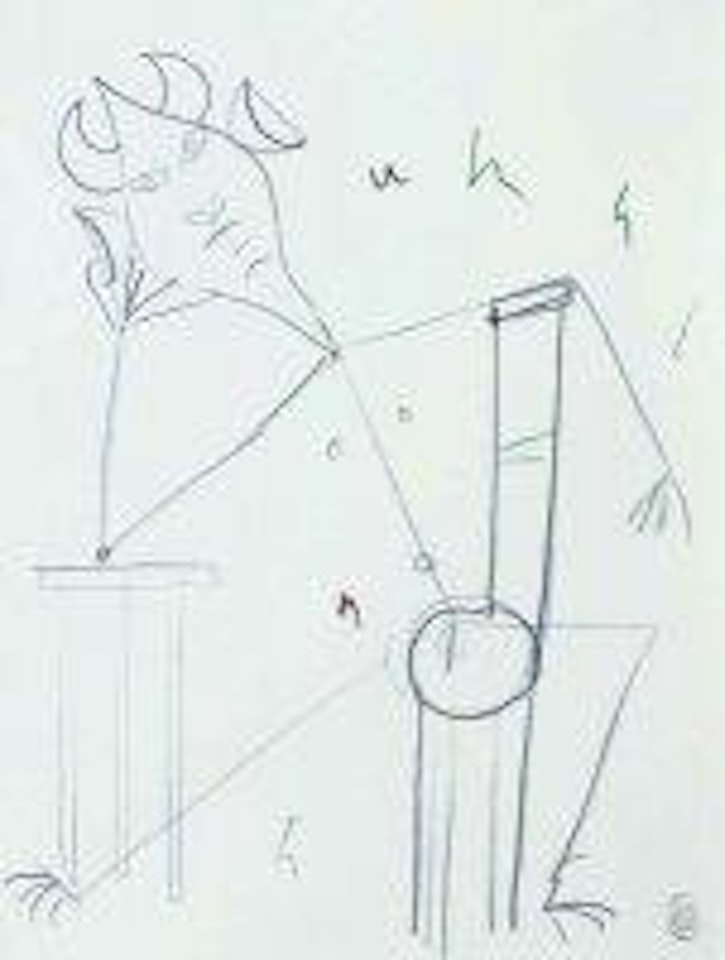 Faune pensif by Jean Cocteau