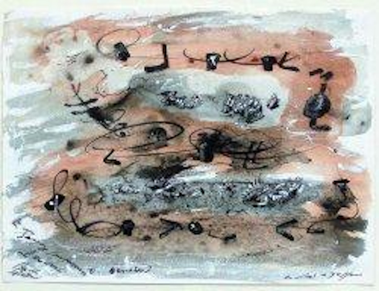 Paysage souterrain by André Masson