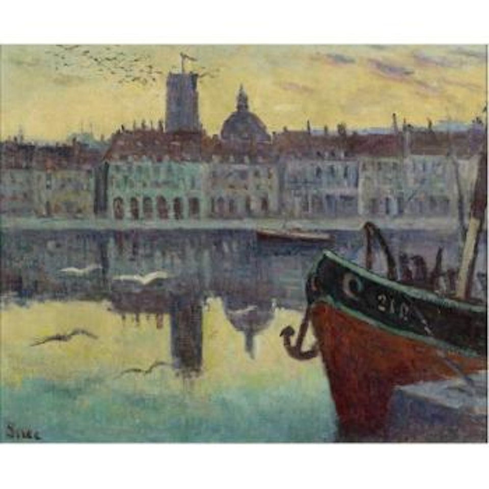 Le Port De Dieppe by Maximilien Luce