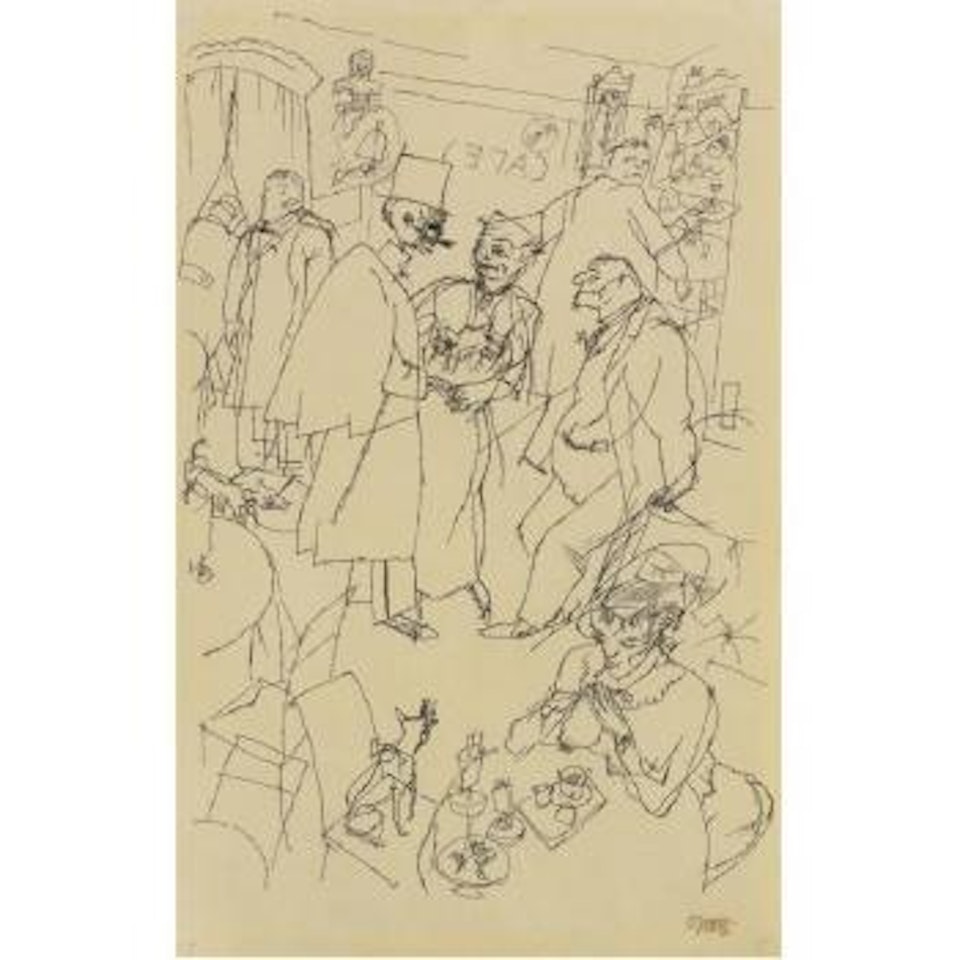Stammgäste by George Grosz
