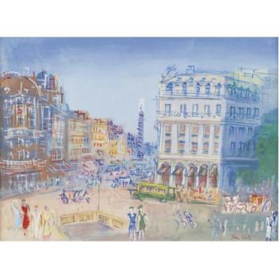 Place De L'opera, Paris by Jean Dufy