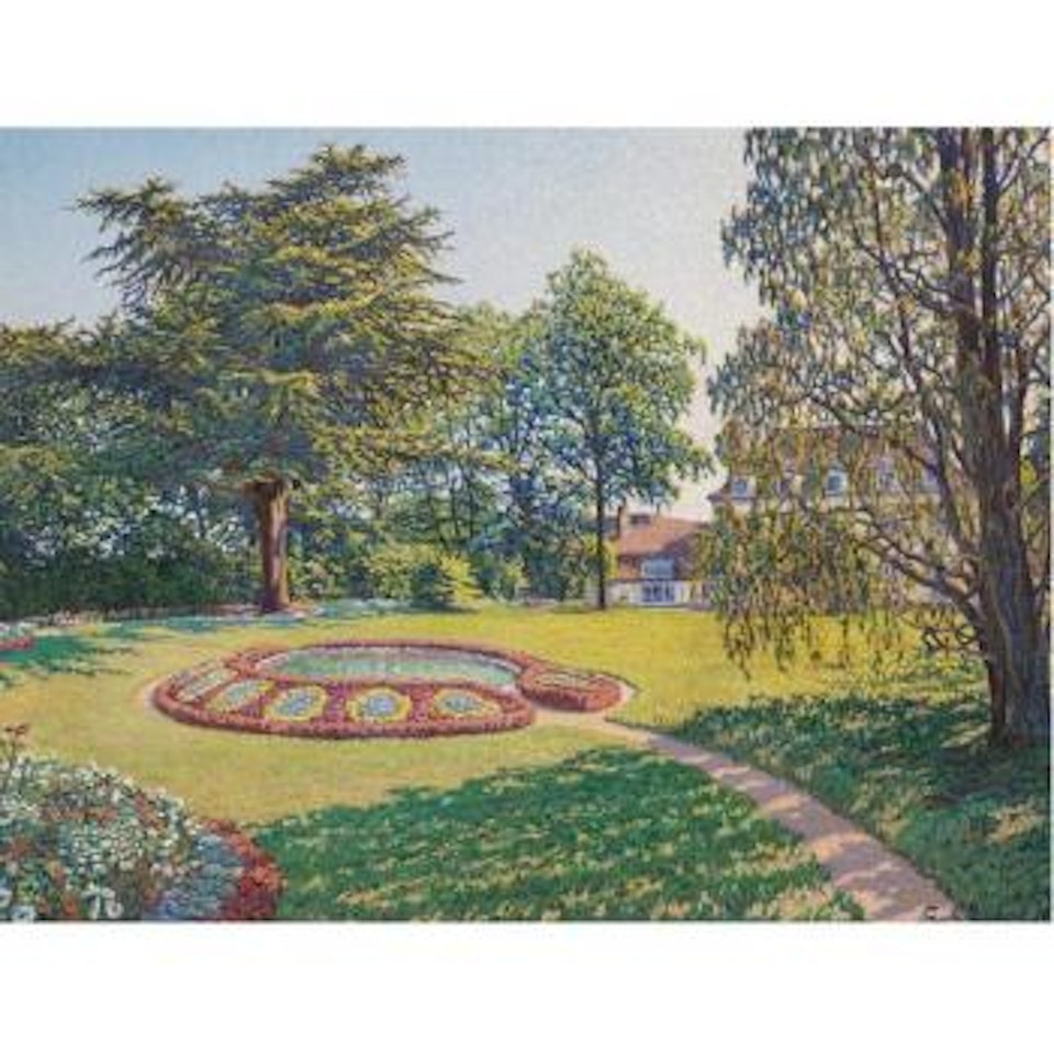 Le Parc Du Château by Gustave Cariot