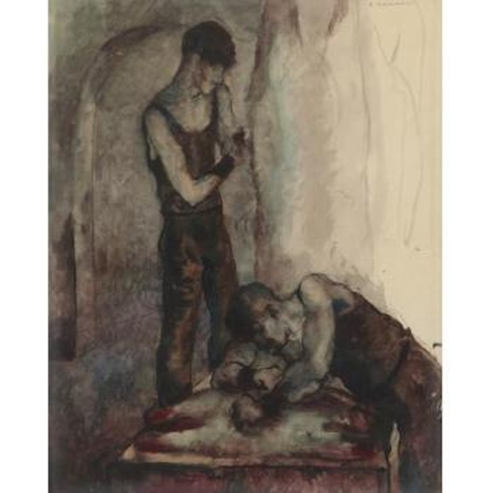Butcher Boys Of Paris by Pavel Tchelitchew