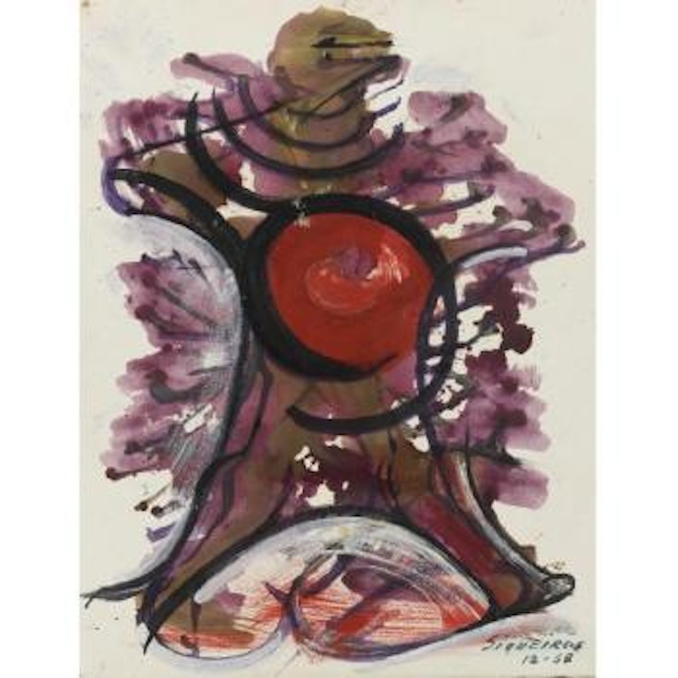 Untitled (Study For Mural) by David Alfaro Siqueiros
