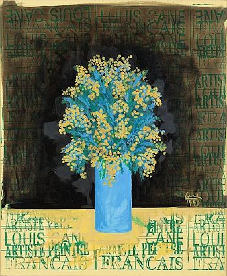 Still life with flowers by Louis Cane