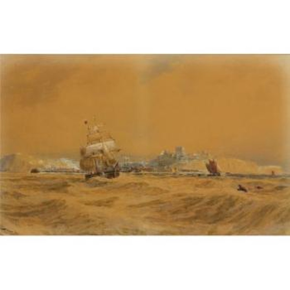 Off Dover by Thomas Bush Hardy