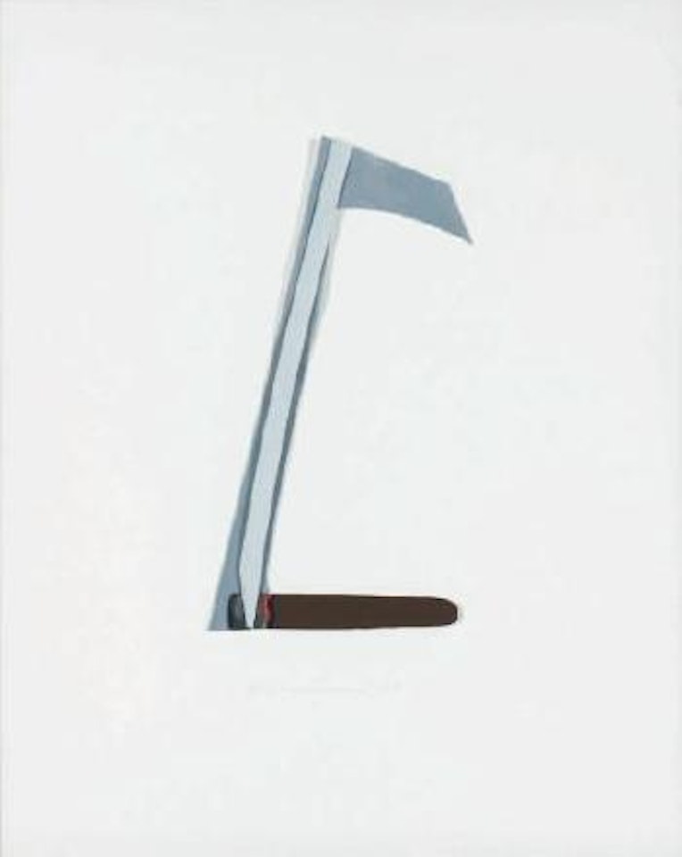 Smoking cigar by Tom Wesselmann