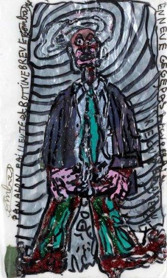 Pantalon oailleute et Bottine breve by Robert Combas