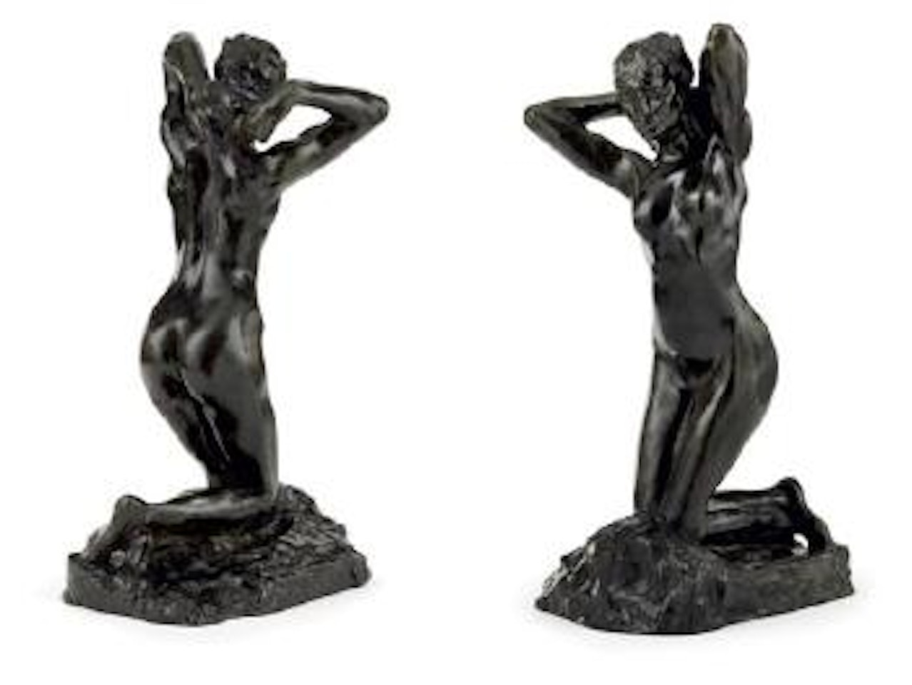 Faunesse à genoux by Auguste Rodin