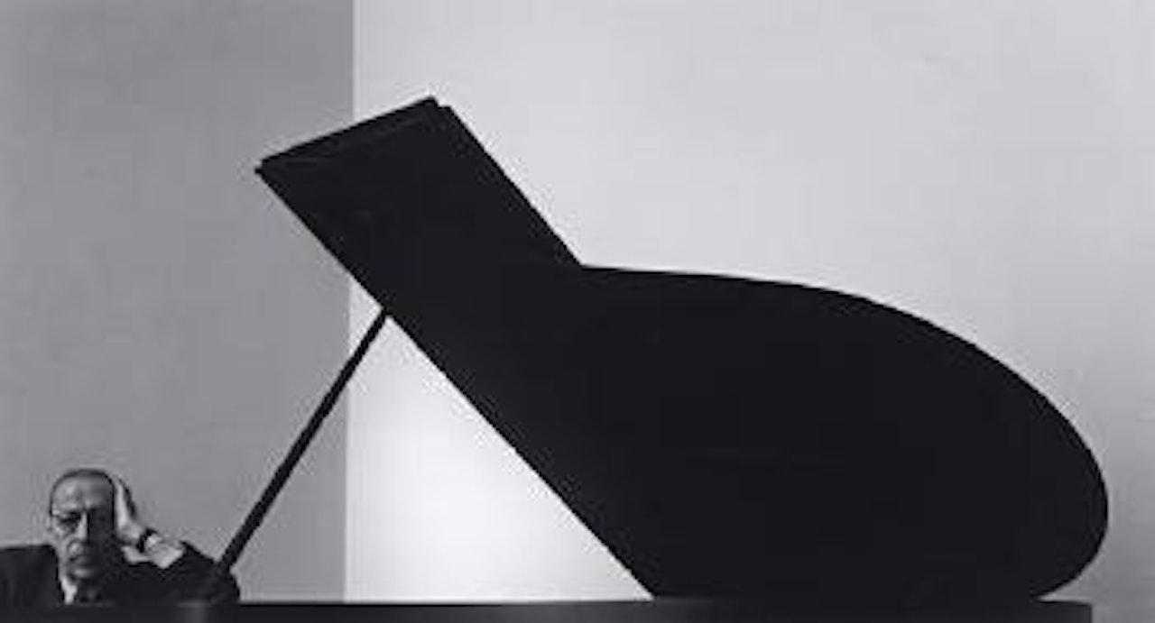 Igor Stravinsky, New York City by Arnold Newman