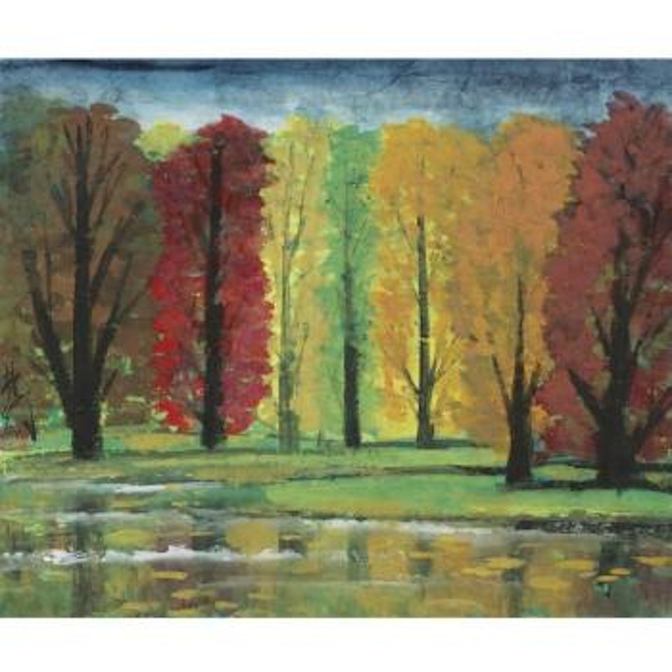 Autumn Landscape by Lin Fengmian