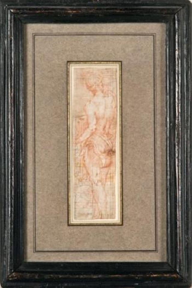 Figure d'homme debout, de dos by Giulio Campi