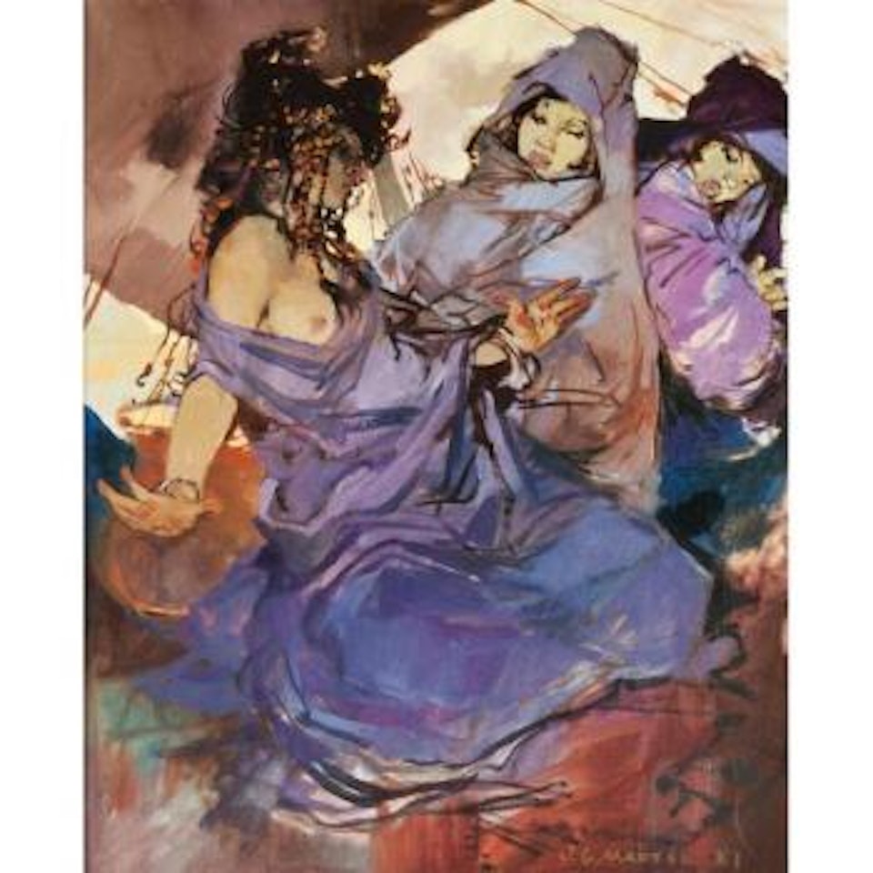 Danseuses De Guedra by Jean Gaston Mantel