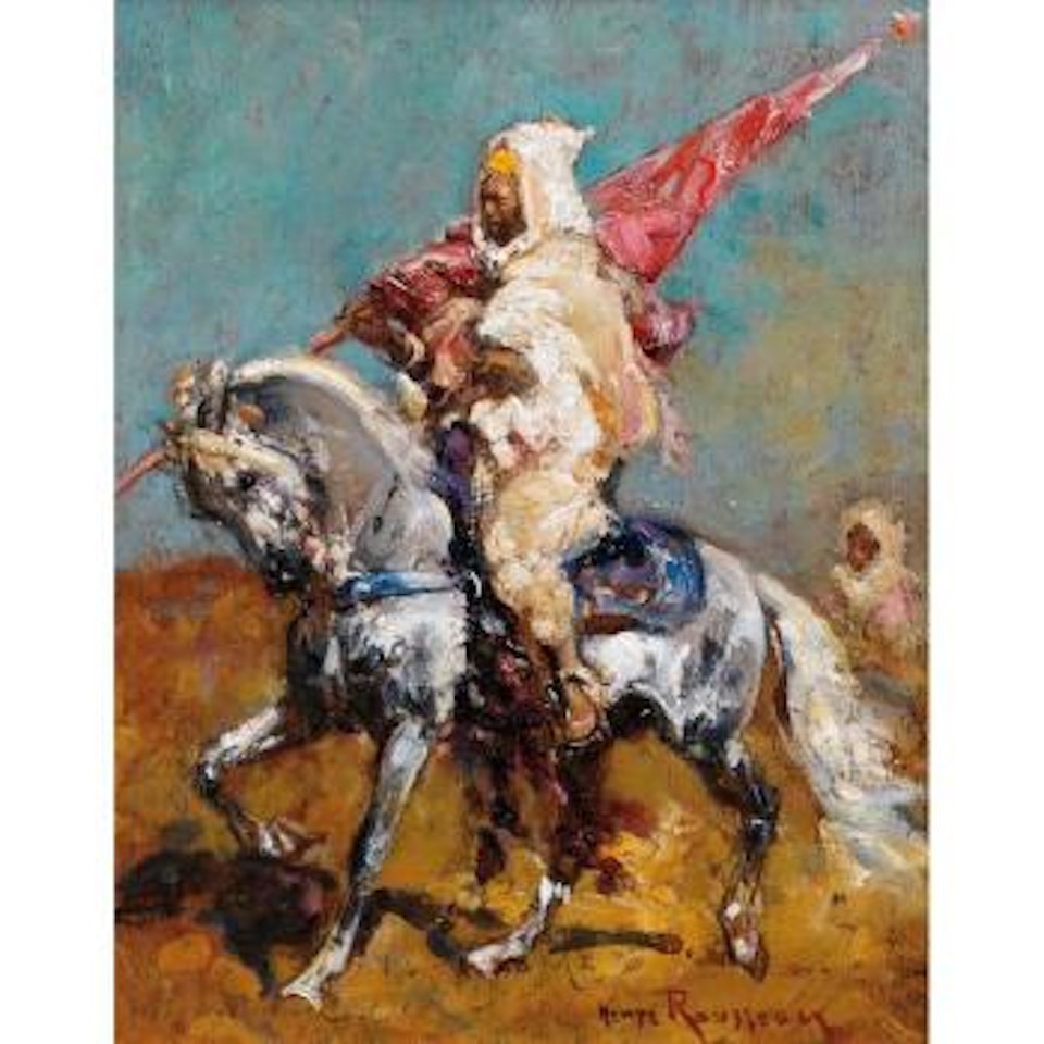 Le Porte Drapeau by Henri Émilien Rousseau