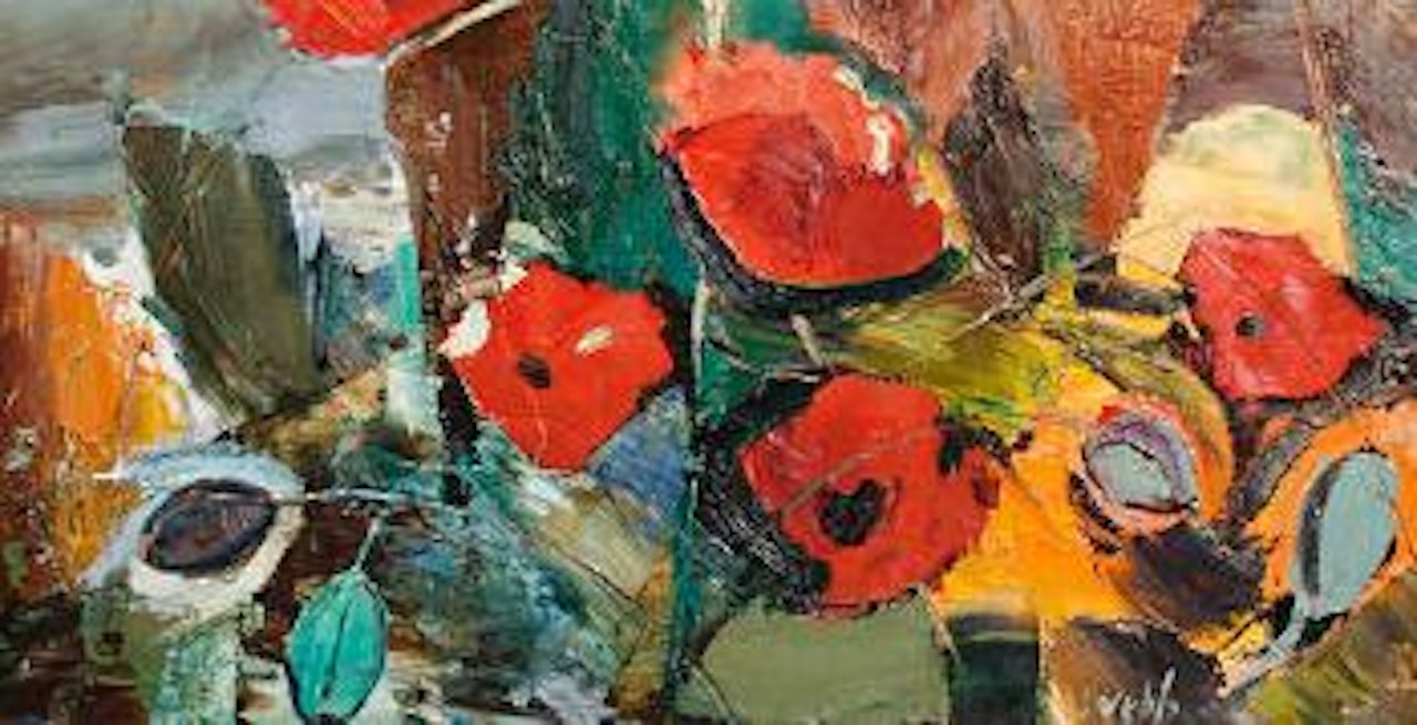 Field poppy by Kenneth Webb