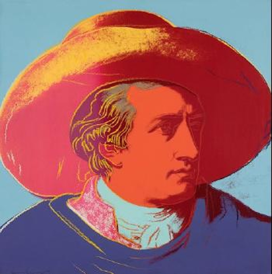 Goethe by Andy Warhol