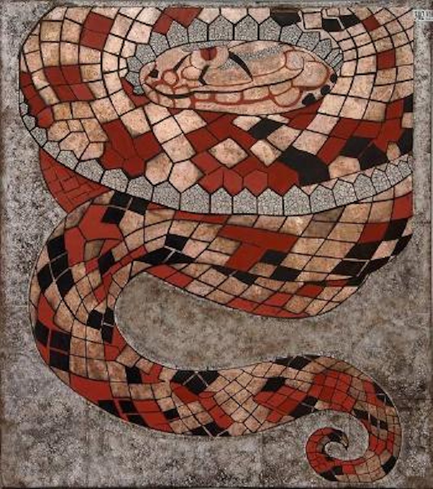Serpent by Jean Dunand