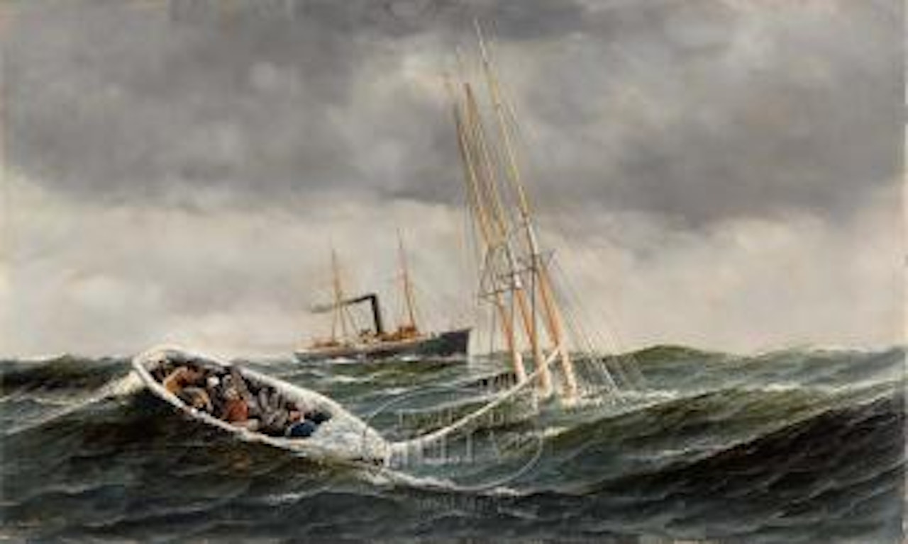 Surviving the wreck by Antonio Jacobsen