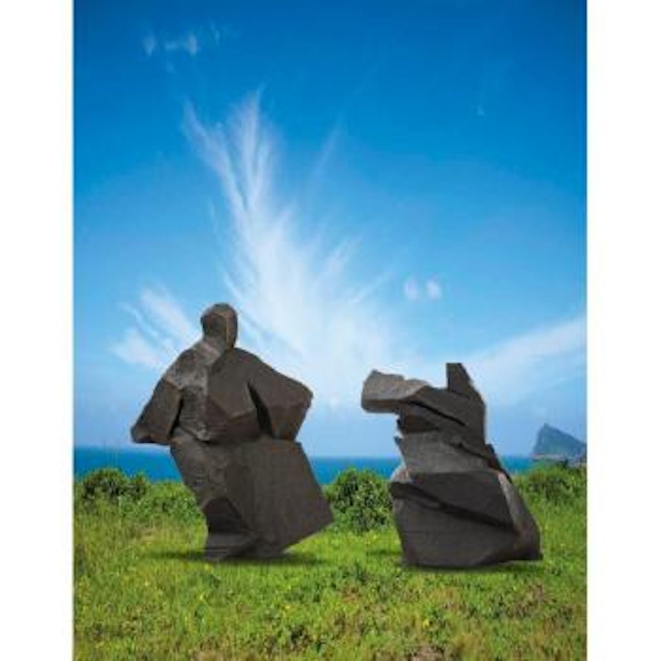 Taichi Series (Two Works) by Ju Ming