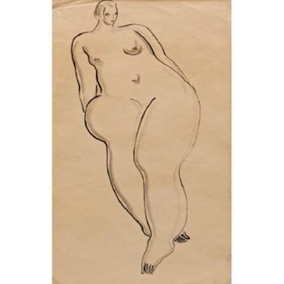 Female Nude by Sanyu