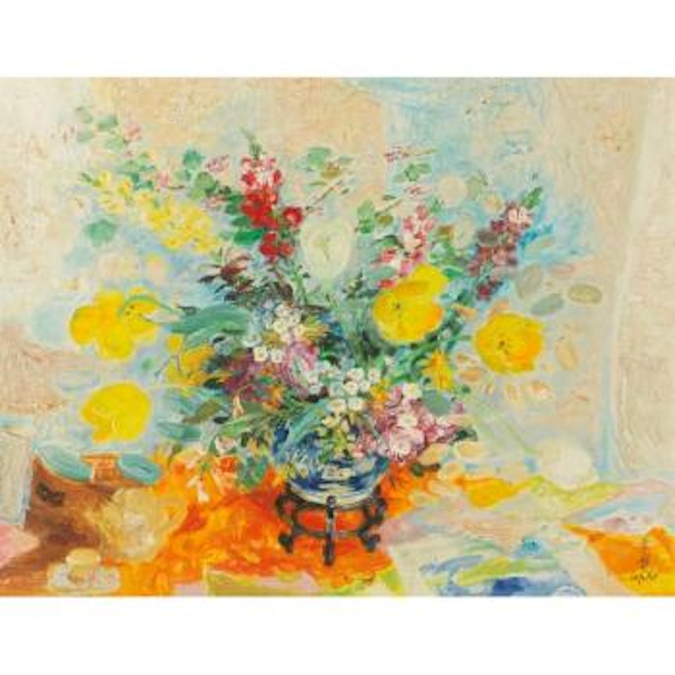 Les Tulipes Jaunes (Yellow Tulips) by Le Pho