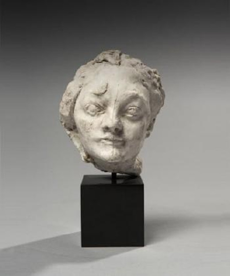 Masque de femme au nez retroussé, petit modèle by Auguste Rodin