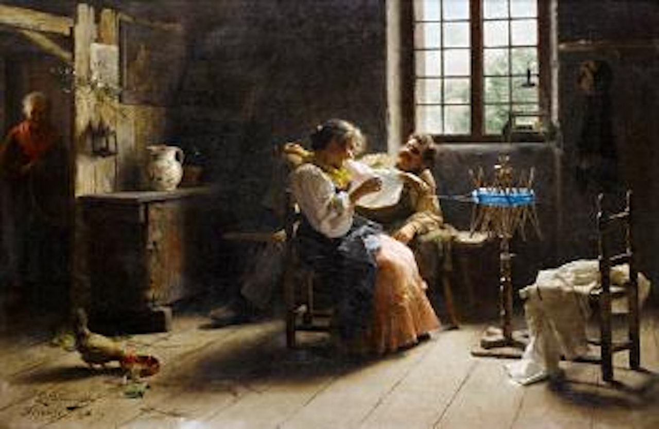 Flirtation by Giovanni Battista Torriglia