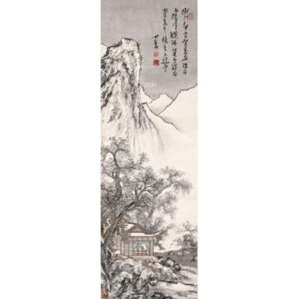 Temple In The Snow by Pu Ru