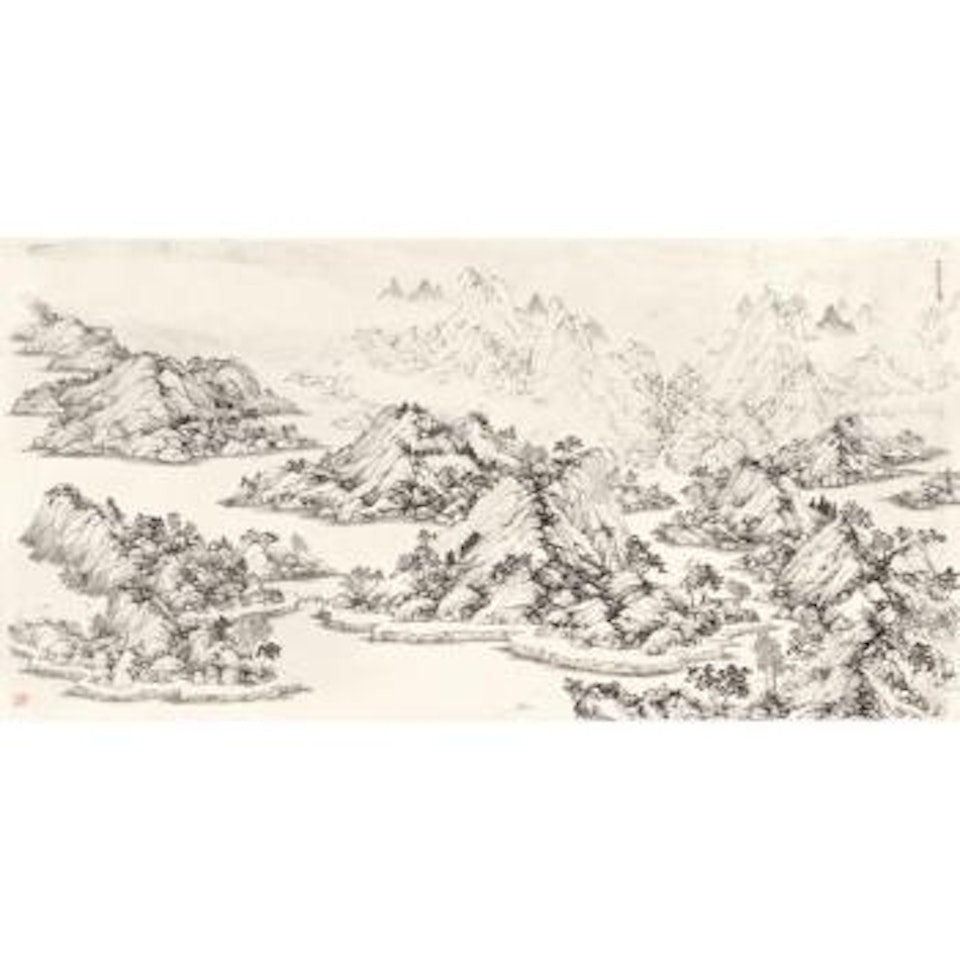 Landscape by Zhang Hong