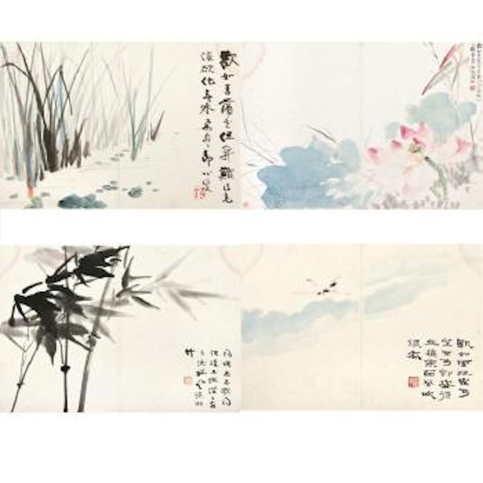 Various Subjects by Zhang Daqian