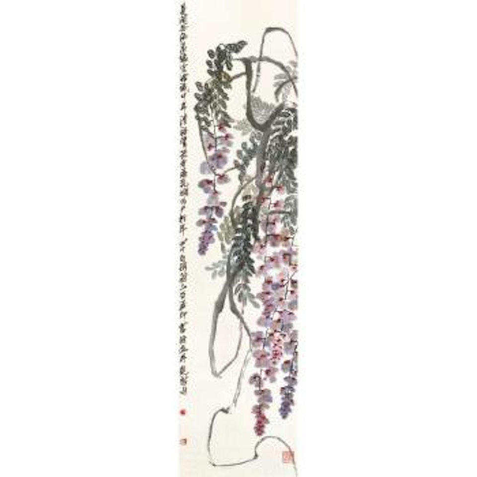 Wisteria by Qi Baishi