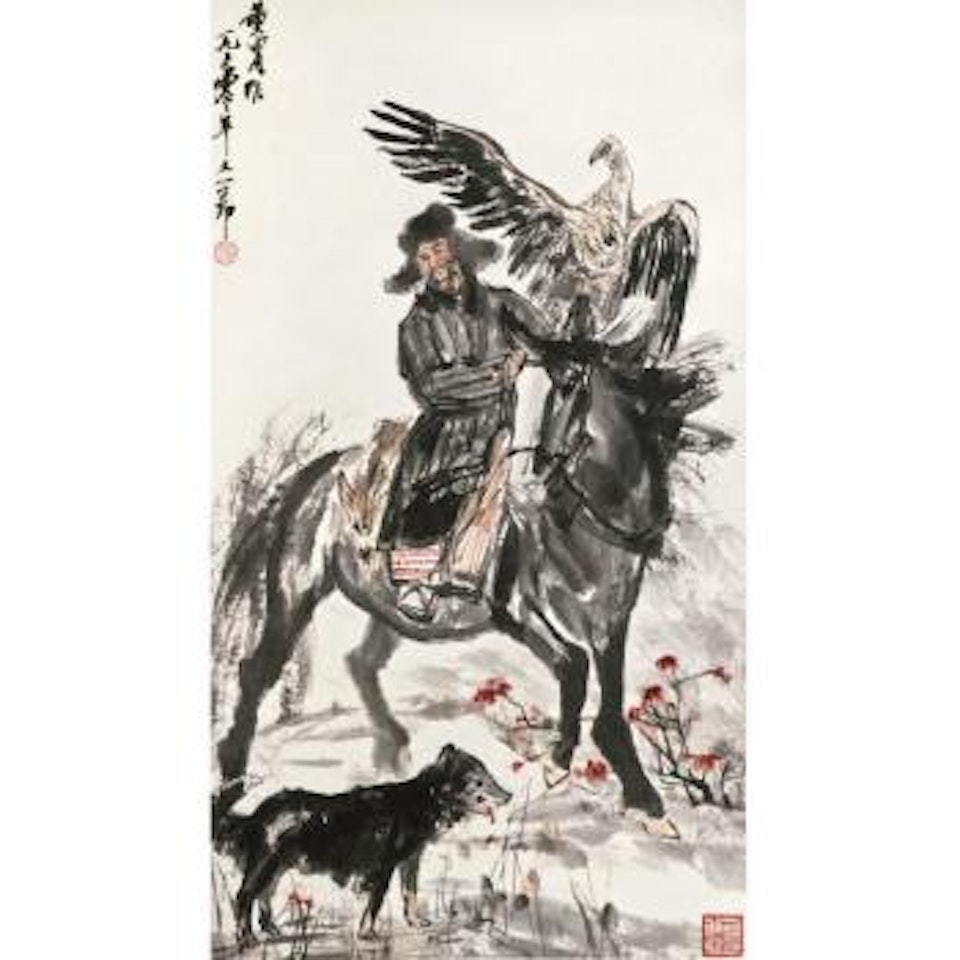 A Great Day Of Hunting by Huang Zhou