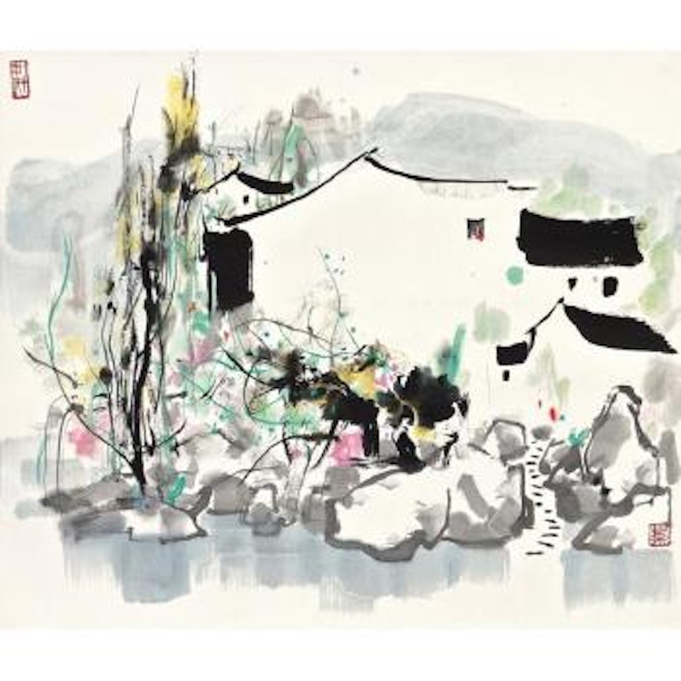 Scenery Of Jiangnan by Wu Guanzhong