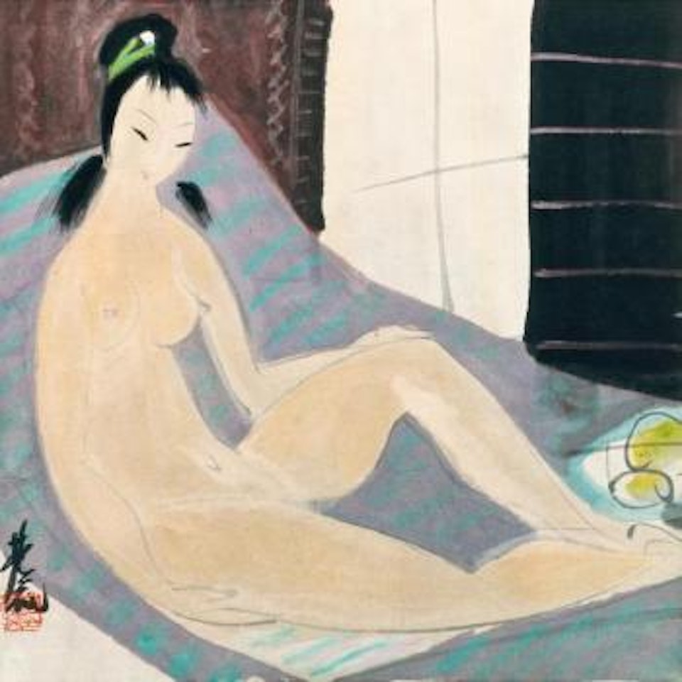 Nude by Lin Fengmian