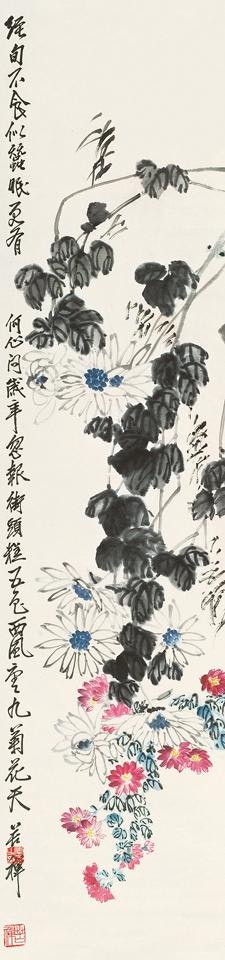 Flowers by Li Kuchan