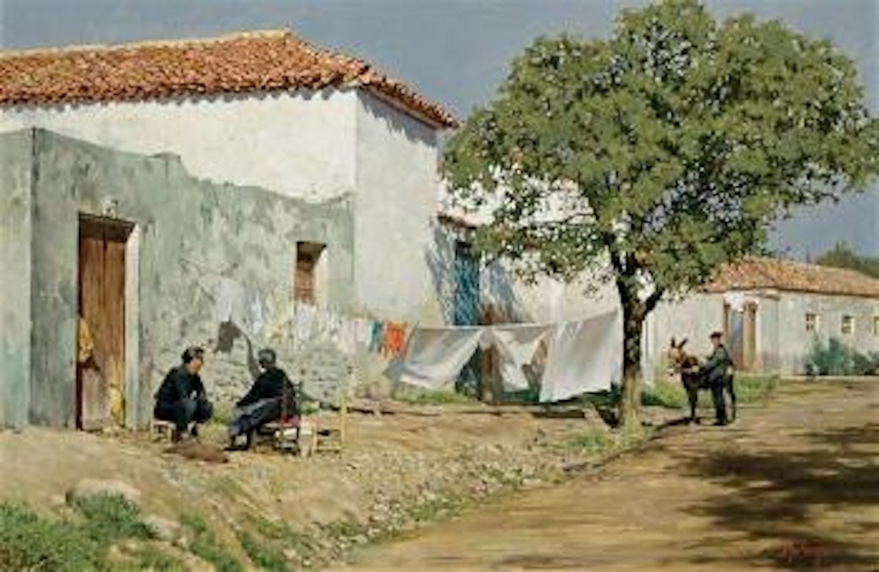 Villatobas by Clark Hulings