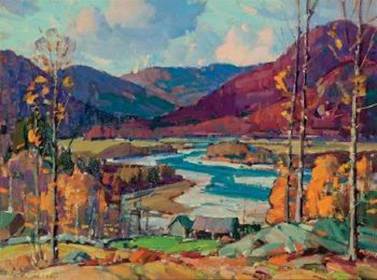 Jamaica, West River Valley, Vermont by Aldro Thompson Hibbard