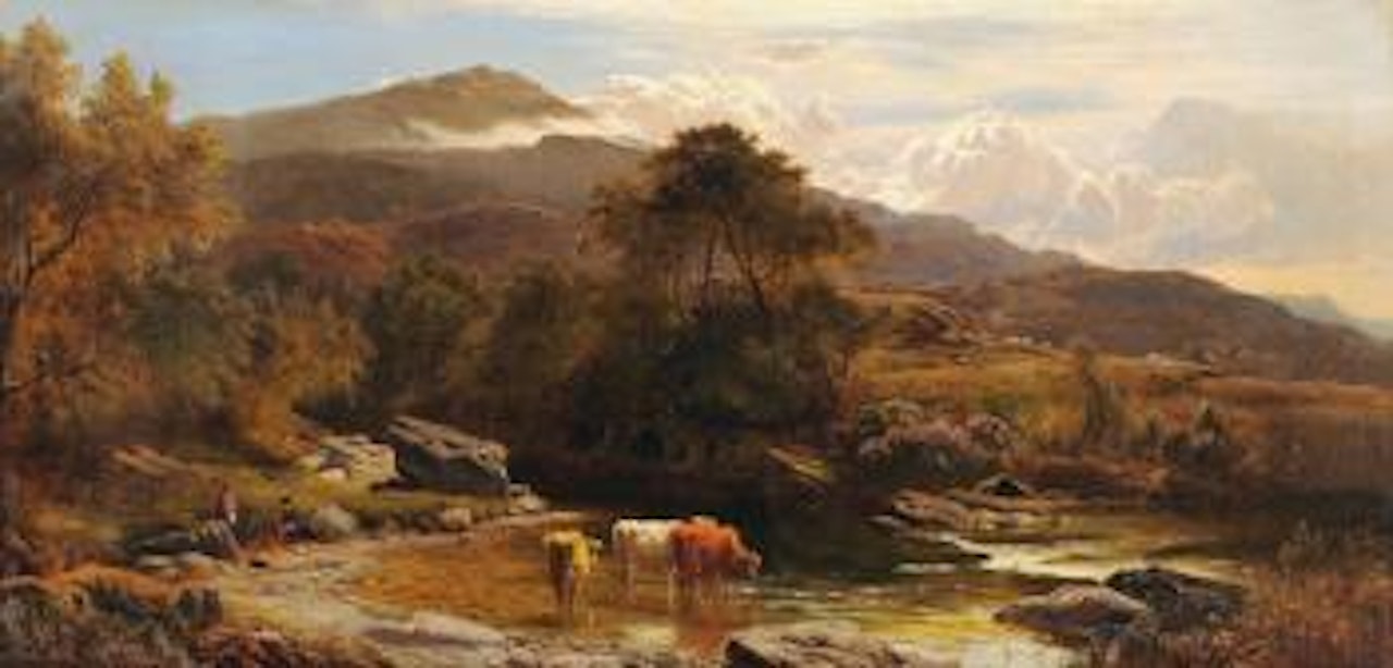 On the Fallock, Dumbartonshire by Sidney Richard Percy