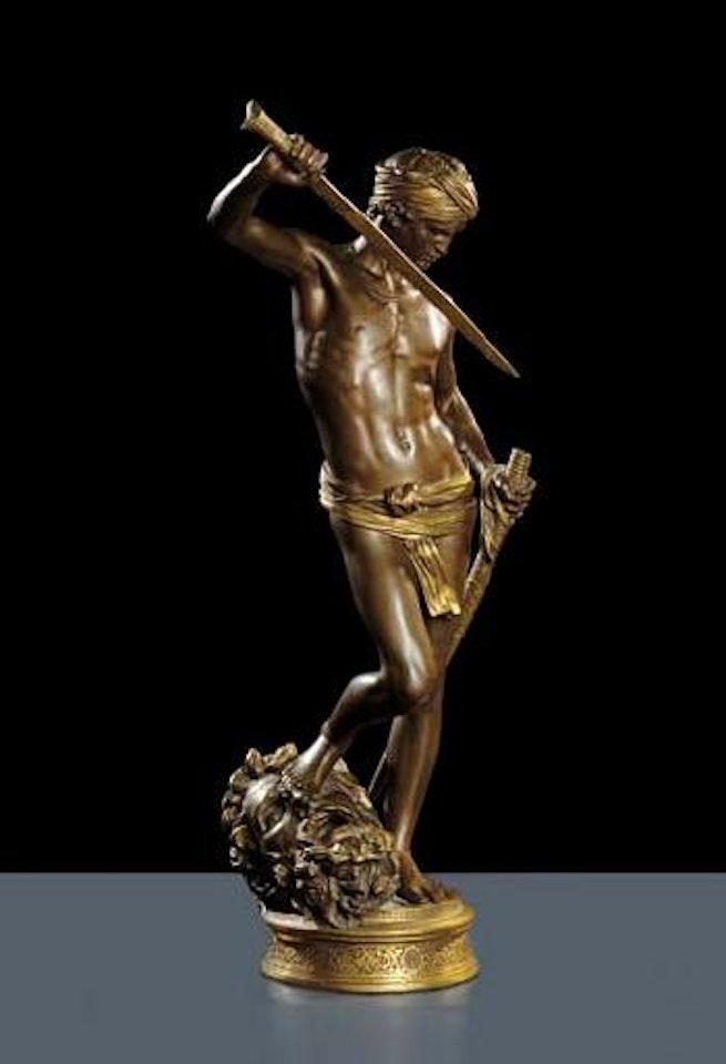 Arabo con spada by Marius Jean Antonin Mercie