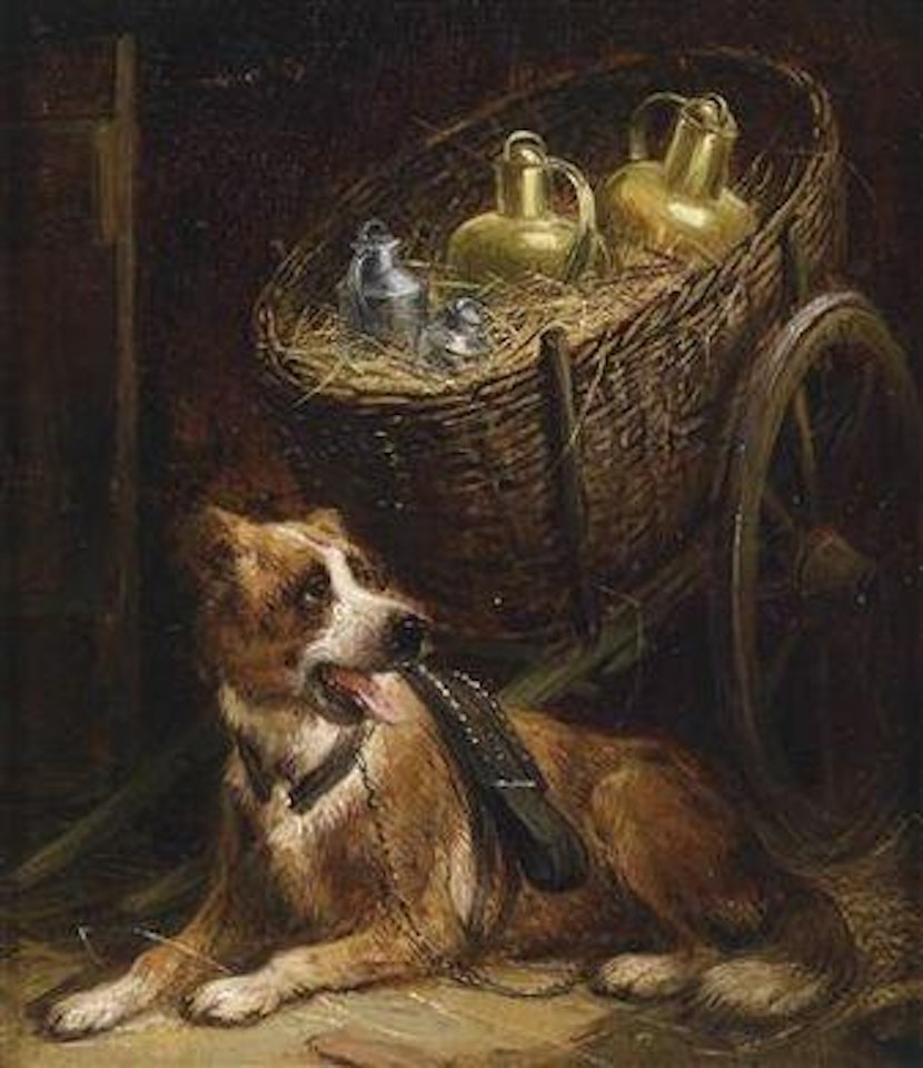 Short rest by Henriette Ronner-Knip