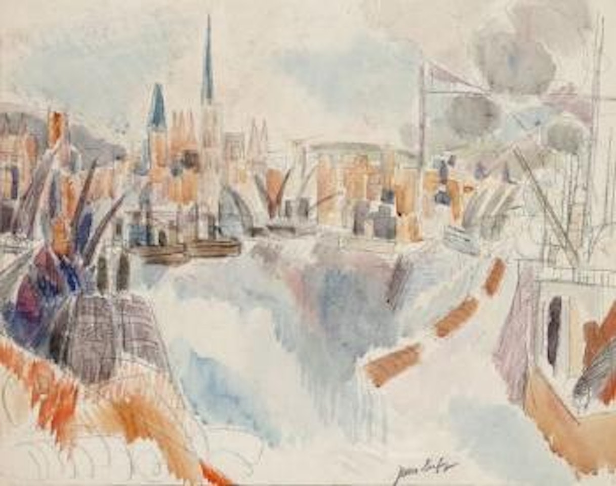 Rouen by Jean Dufy