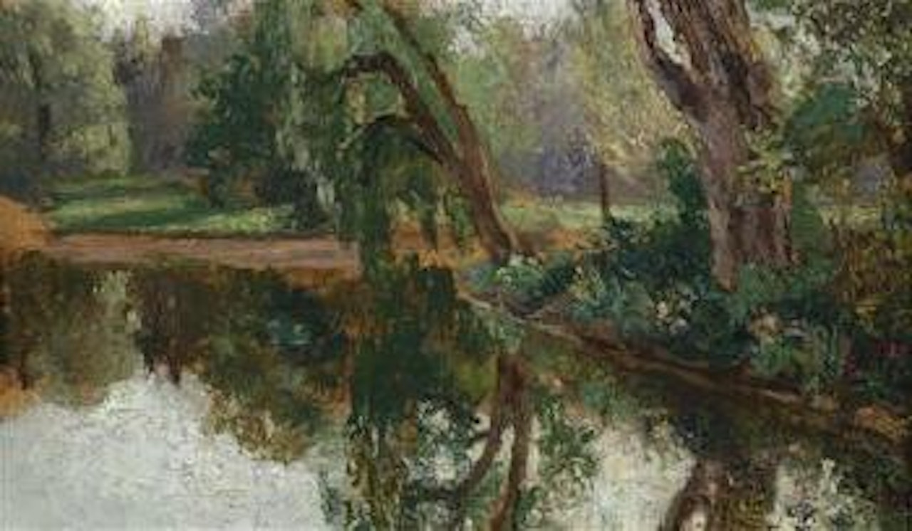 Au landscape by Olga Wisinger-Florian