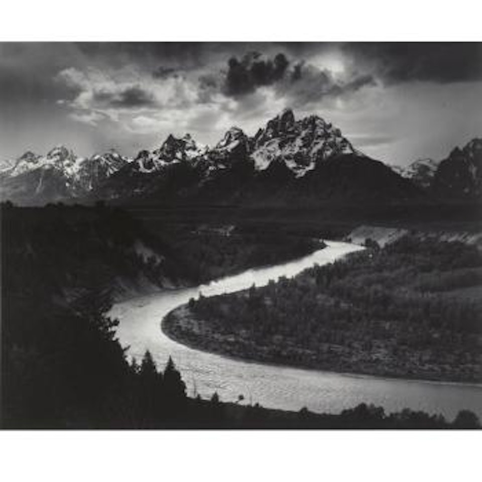 The Grand Tetons And The Snake River, Grand Teton National Park, Wyoming by Ansel Adams