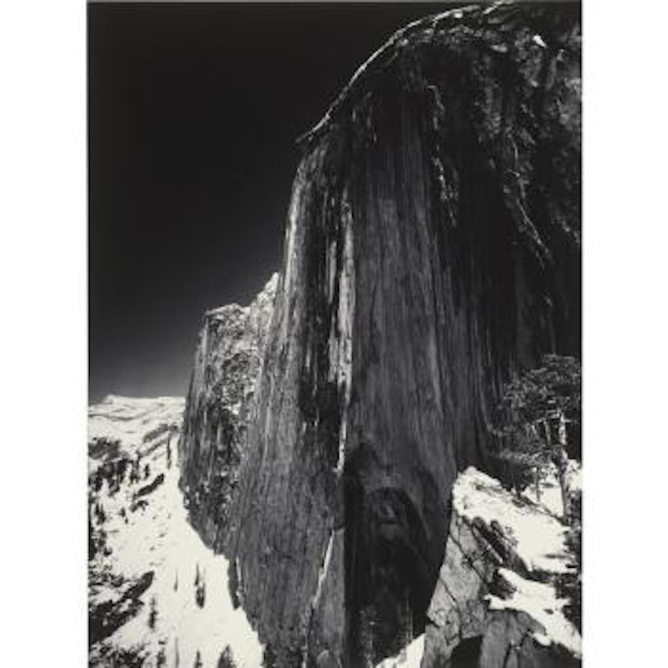 Monolith, The Face Of Half Dome, Yosemite National Park, Ca. by Ansel Adams