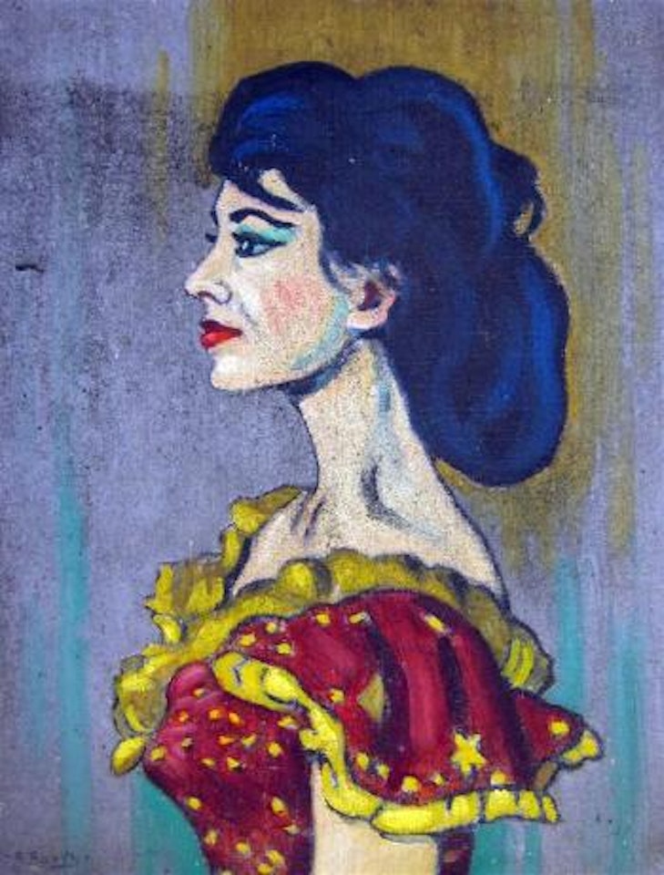 Portrait of Mary Marshall by Claude-Francis Barry