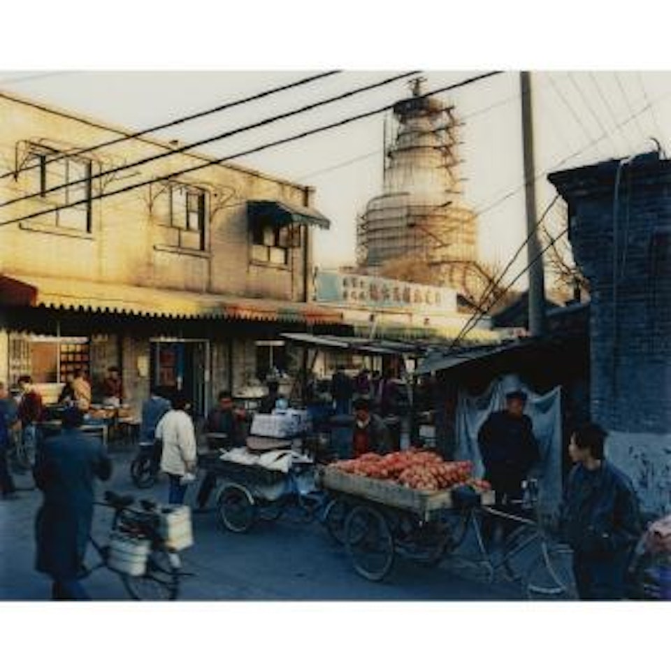 Markt Mit Stupa, Beijing by Thomas Struth