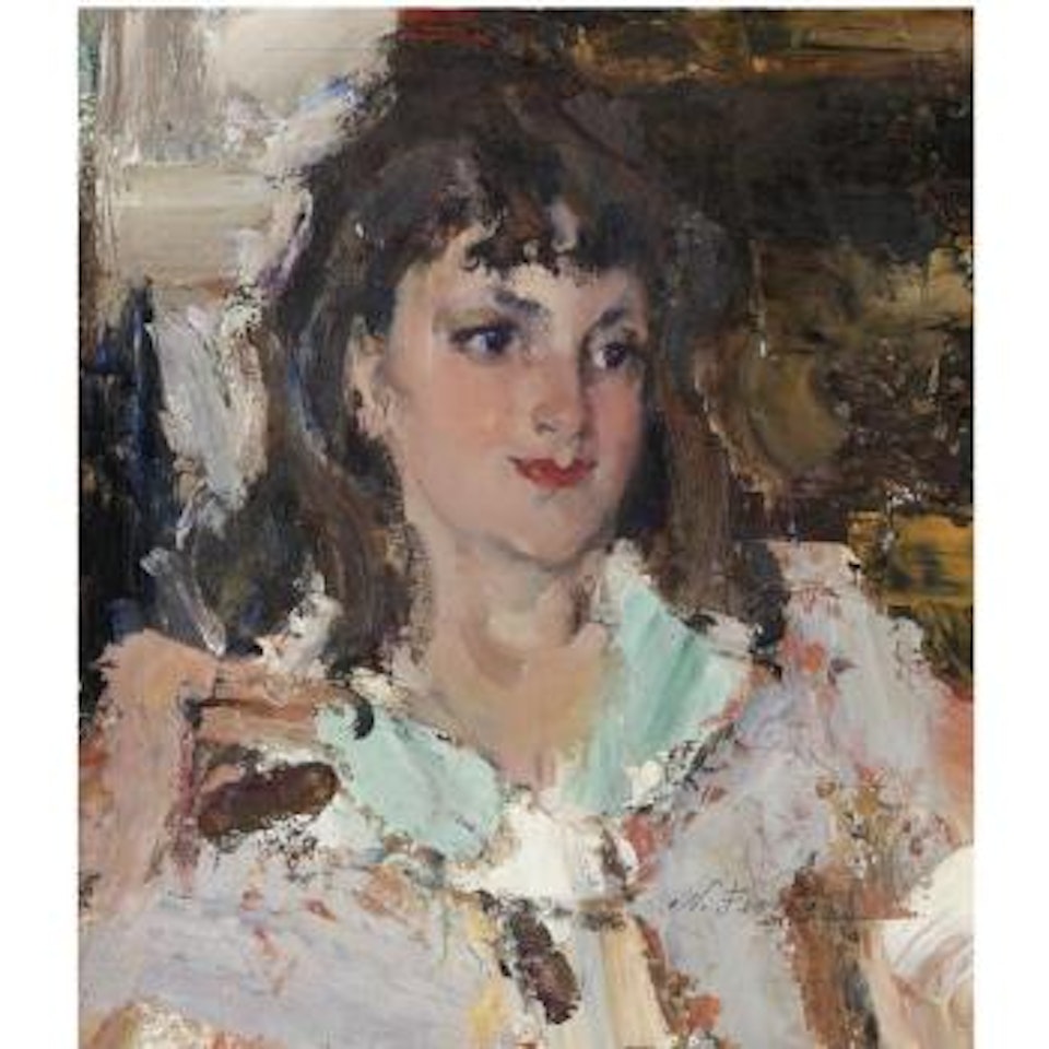 Portrait Of Mary Kiker, 1931 by Nicolai Fechin