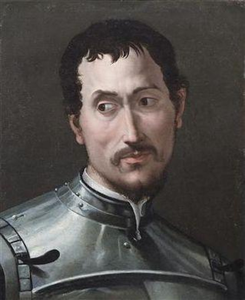 Portrait of a man by Francesco Salviati