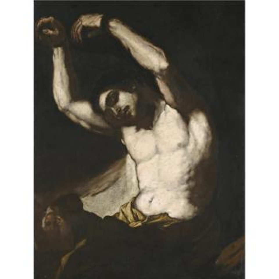 Saint Sebastian by Circle of Luca Giordano
