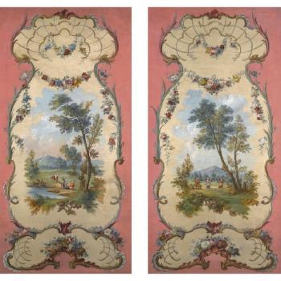 Four Chinoiserie Paravents by French School